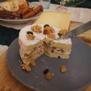 Camembert farci aux fruits secs